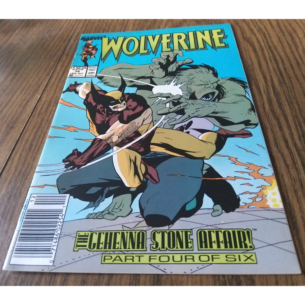 Wolverine #14 (Late October 1989 Marvel Comics)